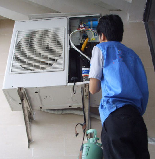 金门空调开机无反应维修